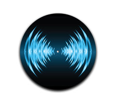 Blue Sound Waves Slipmat-1
