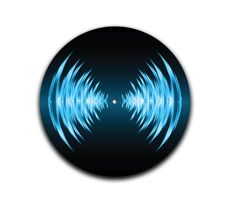 Blue Sound Waves Slipmat-1