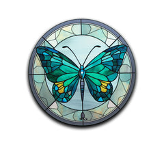 Stained Glass Butterfly Slipmat-1