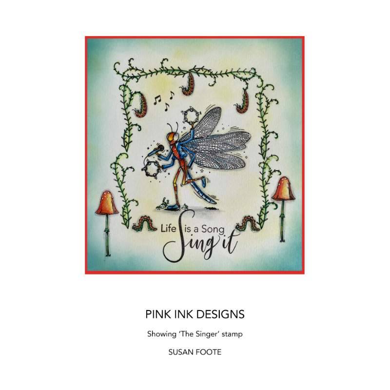 Pink Ink Designs The Singer A6 Clear Stamp Set-4