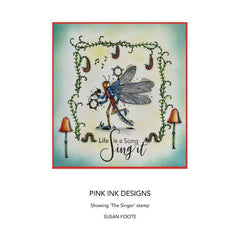 Pink Ink Designs The Singer A6 Clear Stamp Set-4