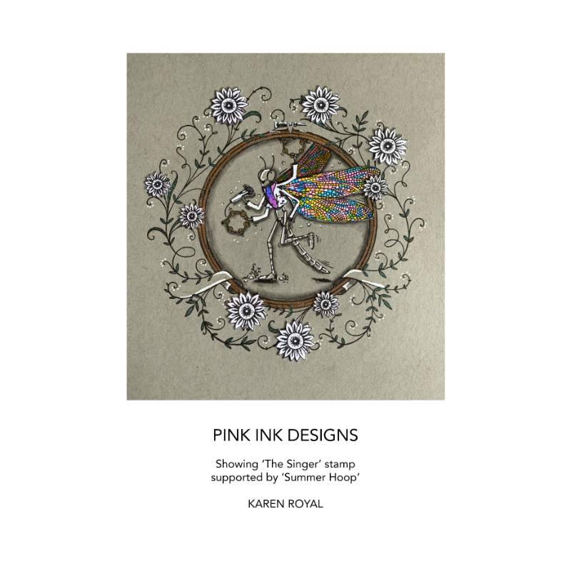 Pink Ink Designs The Singer A6 Clear Stamp Set-3