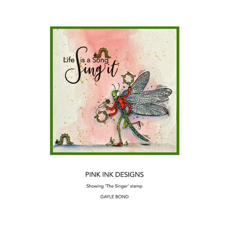 Pink Ink Designs The Singer A6 Clear Stamp Set-2