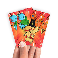 Pocket Monster Trio Card Sleeves-3