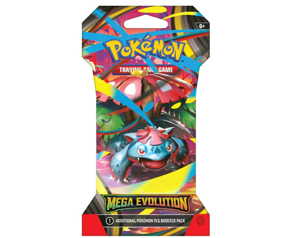 Pokémon TCG - Mega Evolution - Mega Evolution Base - Sleeved Booster Pack-4