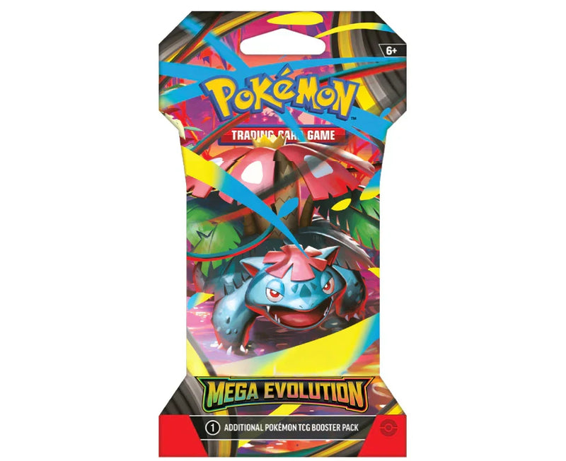 Pokémon TCG - Mega Evolution - Mega Evolution Base - Sleeved Booster Pack-4