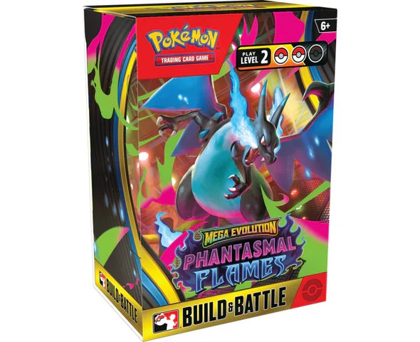 Pokémon TCG - Mega Evolution - Phantasmal Flames - Build And Battle Kit
