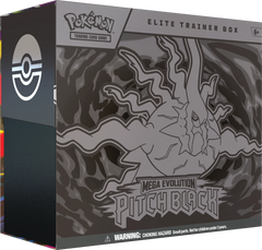 Pokémon TCG - Mega Evolution - Pitch Black - Elite Trainer Box + Lockbox Acrylic Case-1