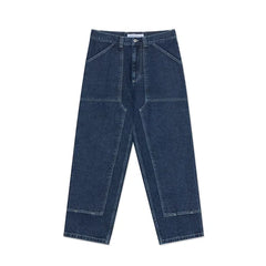 Polar Skate Co. 'Big Boy' Baggy Work Pants - Chaps Indigo-1