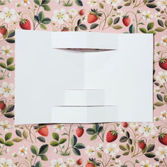 Insert de carte pop-out, blanc, carton 300 g/m², 3 panneaux - 10 pièces 35001-1