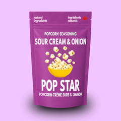 NEW** Pop Star - Sour Cream & Onion Popcorn Topper-1
