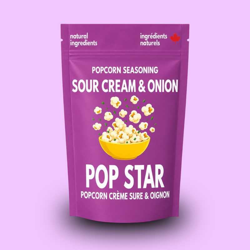 NEW** Pop Star - Sour Cream & Onion Popcorn Topper-1