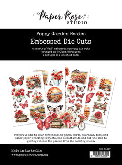 Poppy Garden Basics Embossed Die Cuts 34677-1