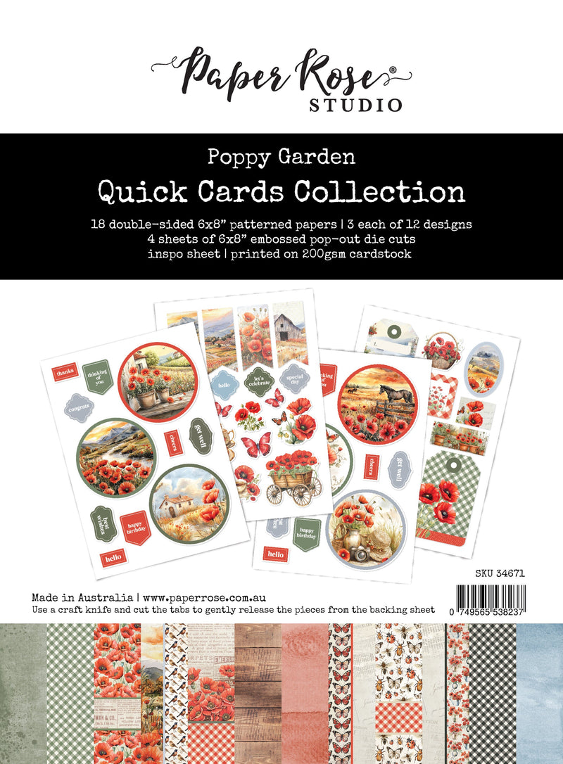 Poppy Garden Quick Card Collection 34671-1