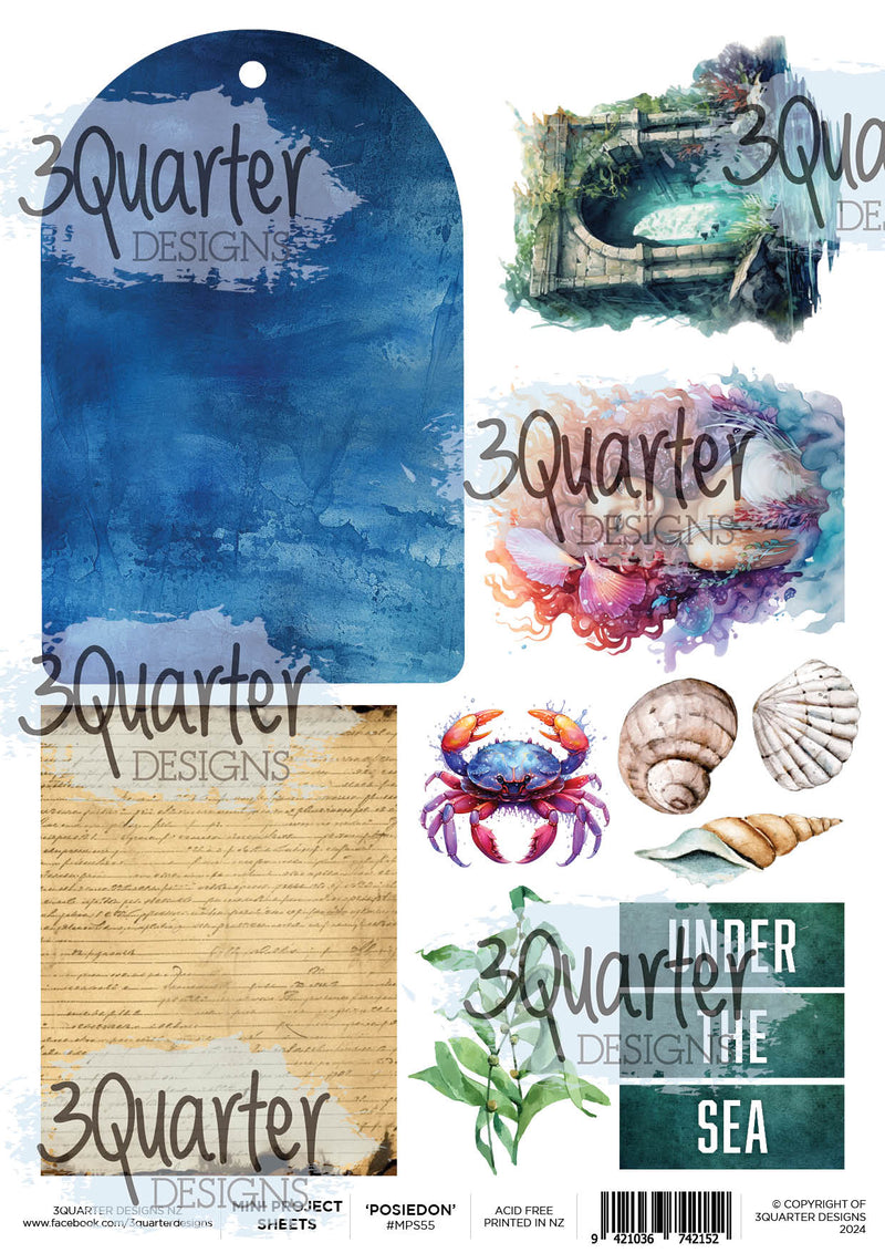 3Quarter Designs Poseidon - Mini Project Sheet-1