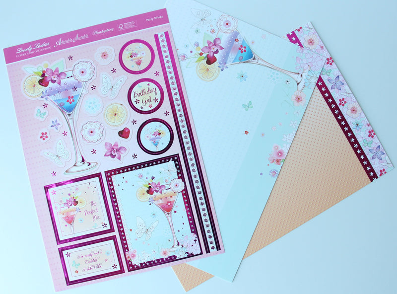 Lovely Ladies Luxury Topper Sets - Party Drinks-2