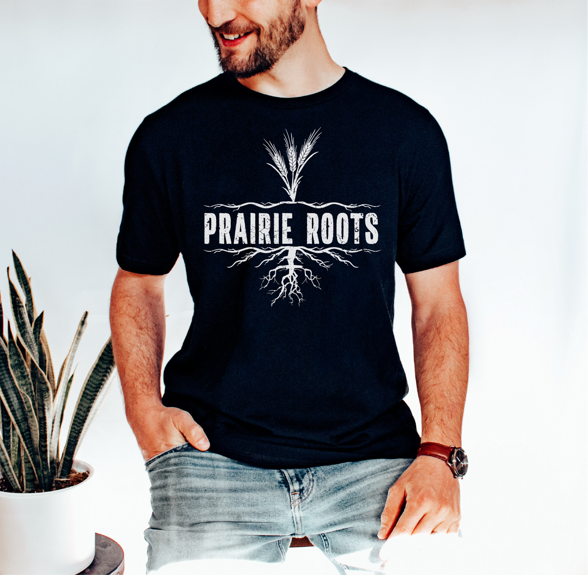 Prairie Roots Unisex T-shirt | Saskatchewan | Alberta | Canada-1