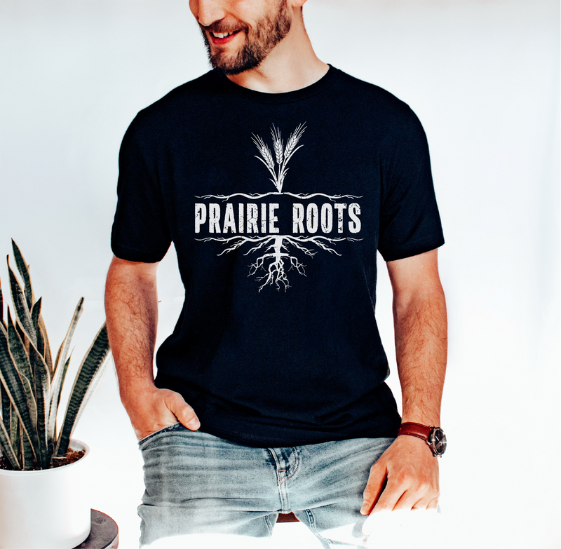 Prairie Roots Unisex T-shirt | Saskatchewan | Alberta | Canada-1