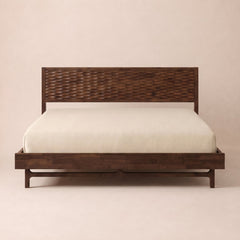 Elara Solid Wood Bed Frame-1