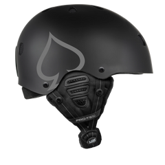 Pro-Tec 'Low Pro' Snow Helmet - Matte Black-2