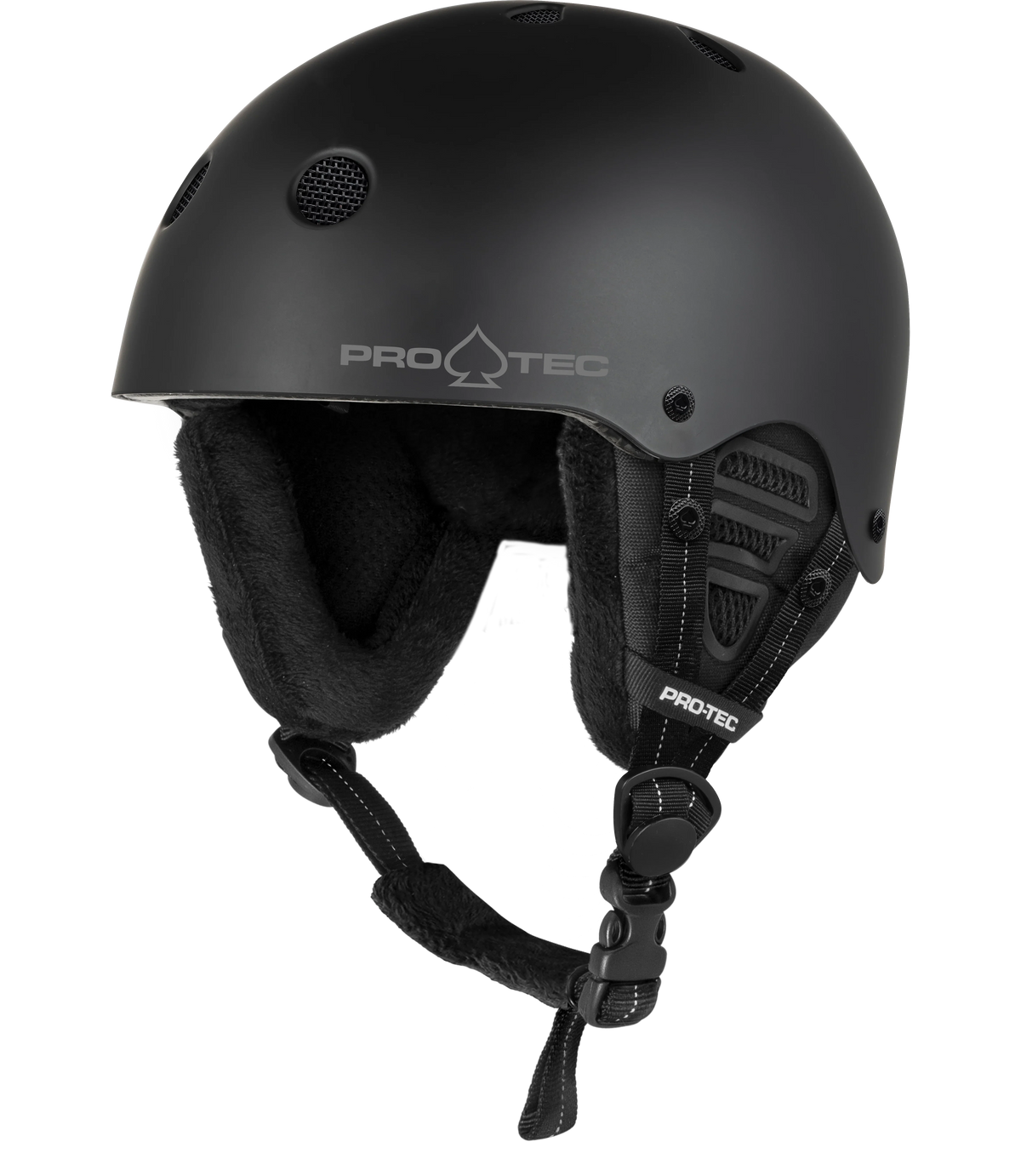 Pro-Tec 'Low Pro' Snow Helmet - Matte Black-1