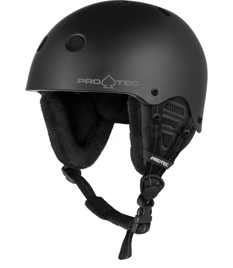 Pro-Tec 'Low Pro' Snow Helmet - Matte Black-1