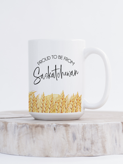Proud to Be Saskatchewan Ceramic Mug-1