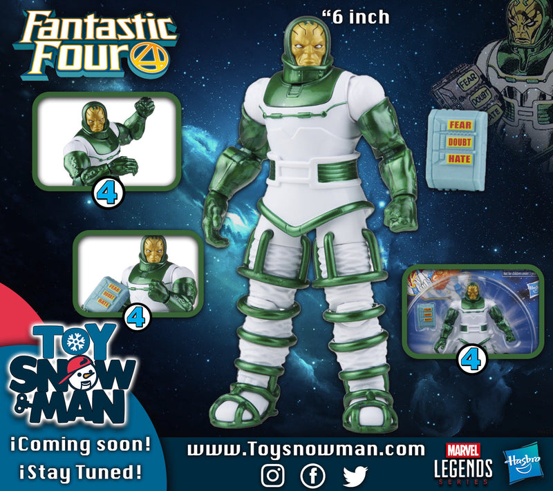 Hasbro Marvel Legends Series Retro Fantastic Four Psycho-Man-1