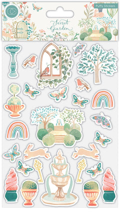 Secret Garden - Puffy Stickers-1