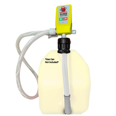 Diesel PumpMatic Super Gas Pump Fuel Transfer Pump + 3 Power Sources w/ 4.25ft Hose Siphon-5