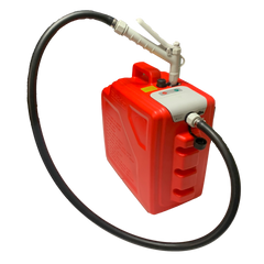 *New* PumpMatic Portable Fuel Station – Heavy Duty Rubber Hose, Multi-Power Refueling System-3