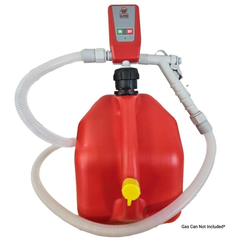 *New* PumpMatic Super Gas Pump w/ 4.25 Ft Hose & Flow Control Nozzle-16