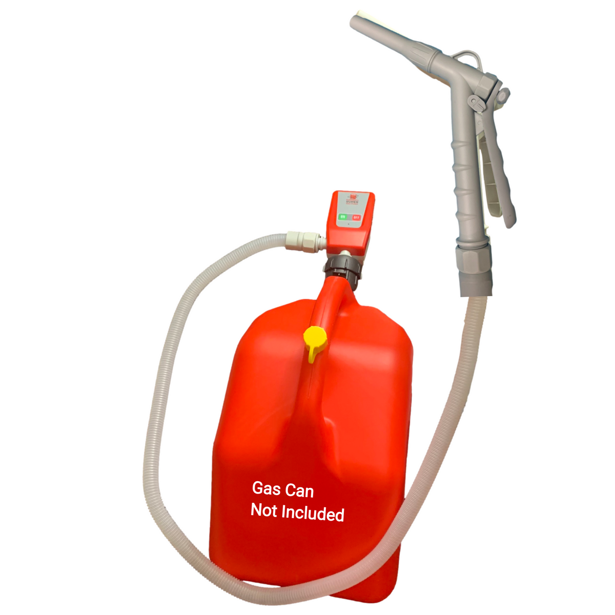 *New* PumpMatic Super Gas Pump w/ 4.25 Ft Hose & Flow Control Nozzle-12