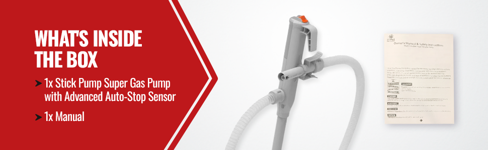 PumpMatic Stick Pump w/ Auto-Stop Sensor & 4.25 Ft Hose-23