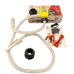 Diesel PumpMatic Super Gas Pump Fuel Transfer Pump + 3 Power Sources w/ 4.25ft Hose Siphon-10