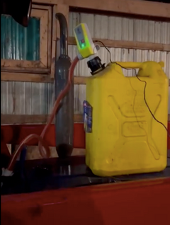 Diesel PumpMatic Super Gas Pump Fuel Transfer Pump + 3 Power Sources w/ 4.25ft Hose Siphon-13