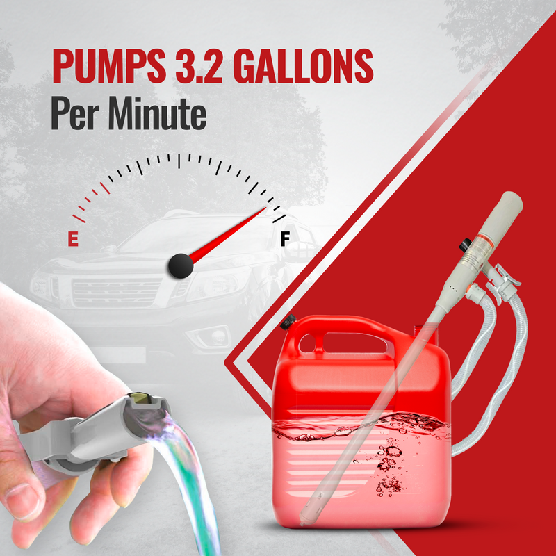 PumpMatic Stick Pump w/ Auto-Stop Sensor & 4.25 Ft Hose-3