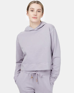 French Terry Cropped Hoodie-1