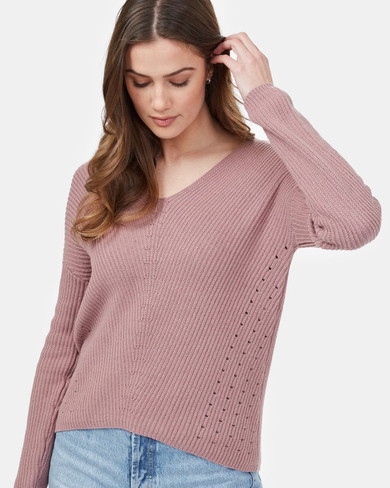 Highline Cotton Light V-Neck Sweater-2