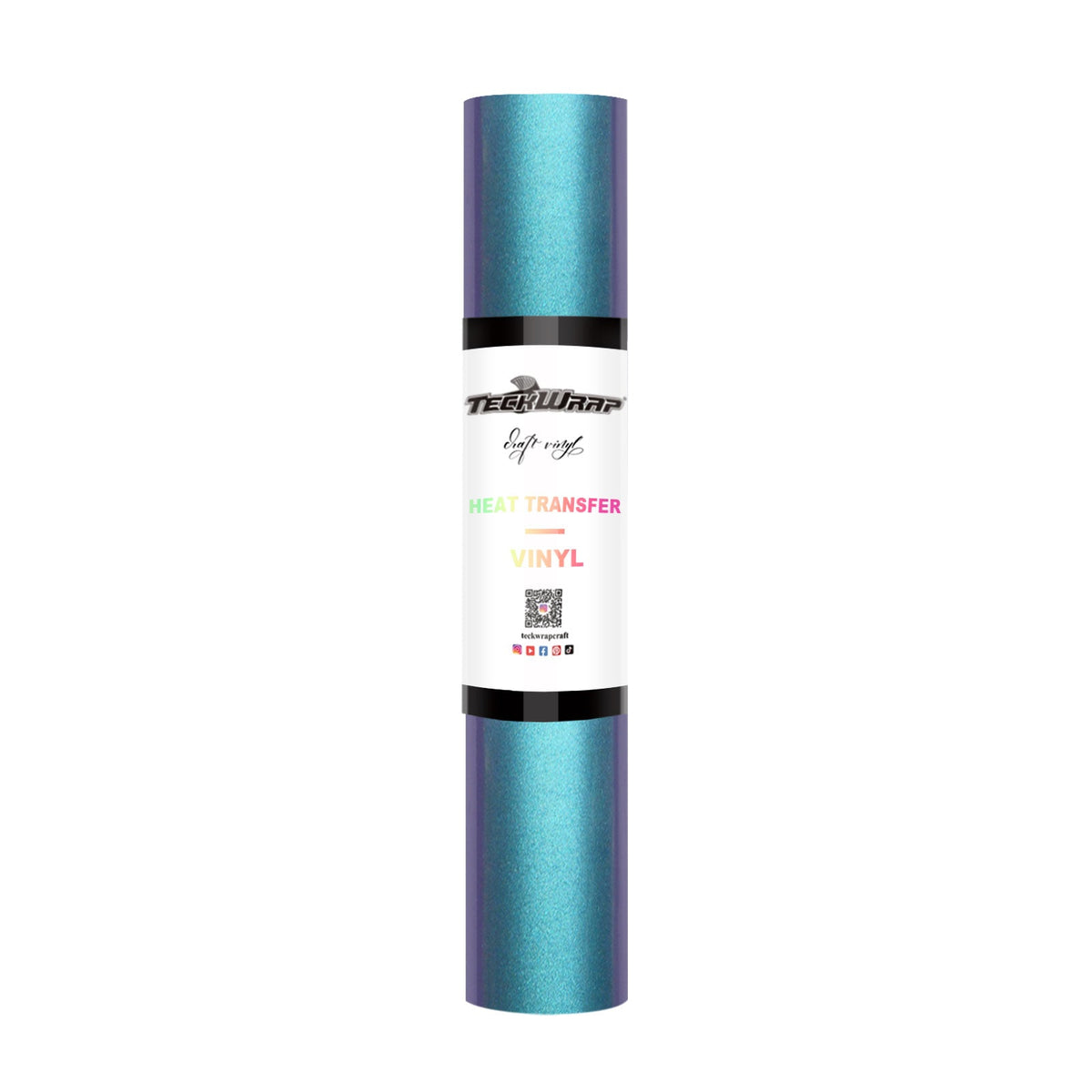 Teckwrap Chameleon HTV - Purple Charm Cyan-Blue | Color-Shifting HTV for DIY Fashion-1