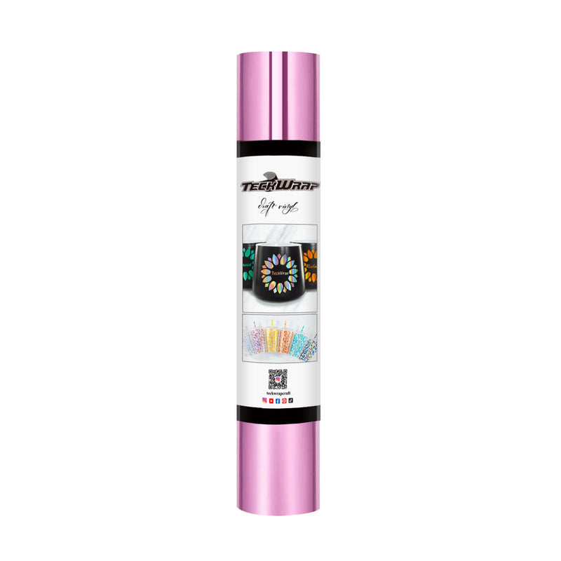 TeckWrap Bubble Free Mirror Chrome Adhesive Vinyl - Purple Pink | Lustrous & Bubble-Free-1