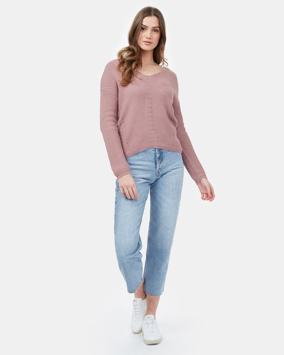 Highline Cotton Light V-Neck Sweater-3