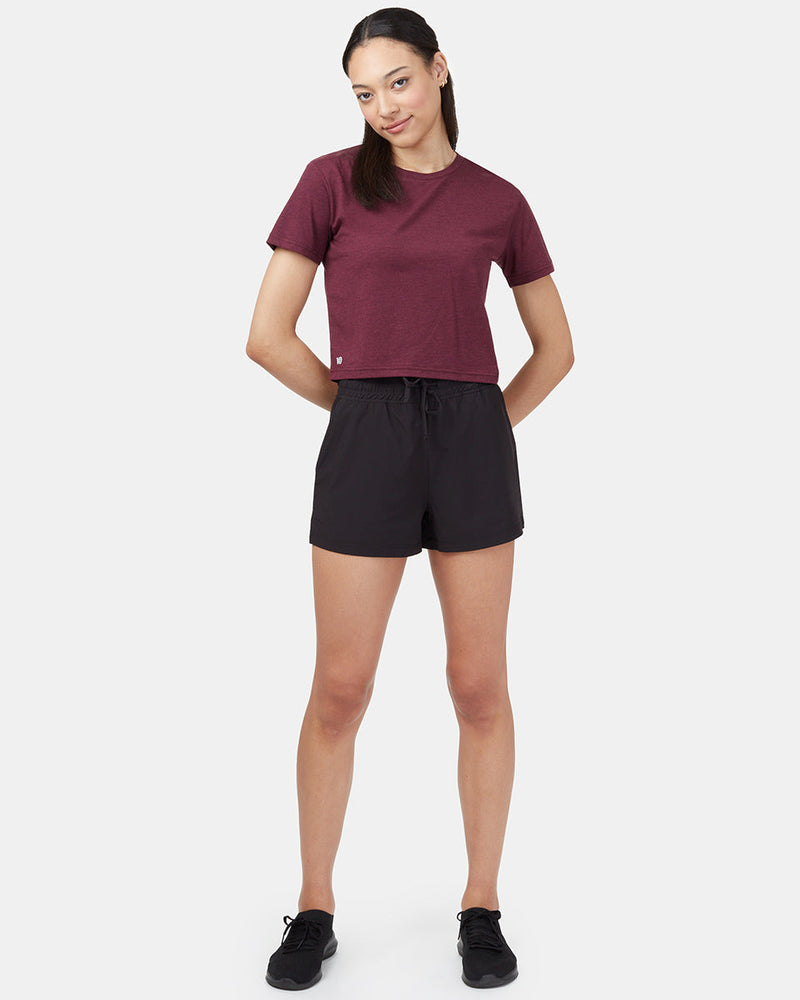 TreeBlend Cropped Relaxed T-Shirt-2