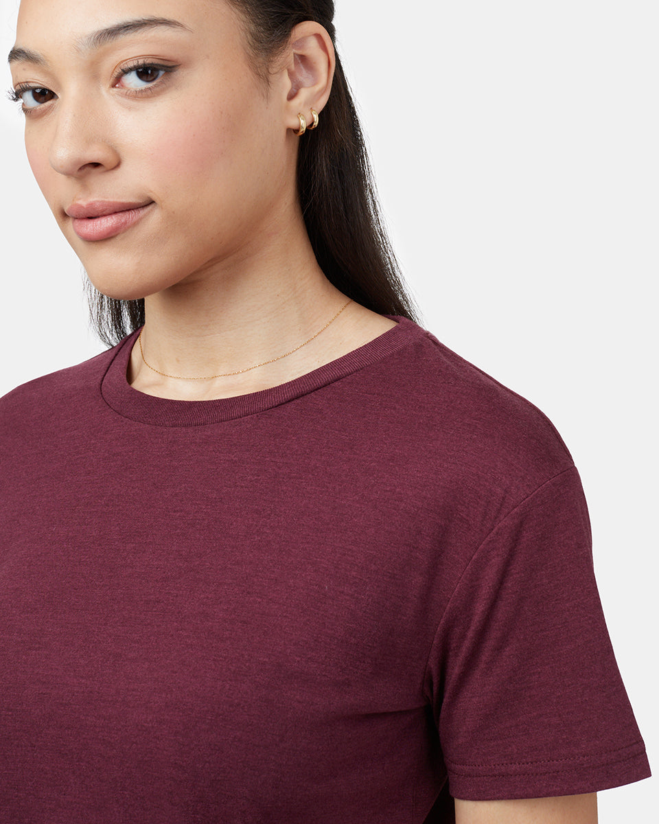 TreeBlend Cropped Relaxed T-Shirt-4