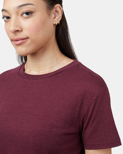 TreeBlend Cropped Relaxed T-Shirt-4