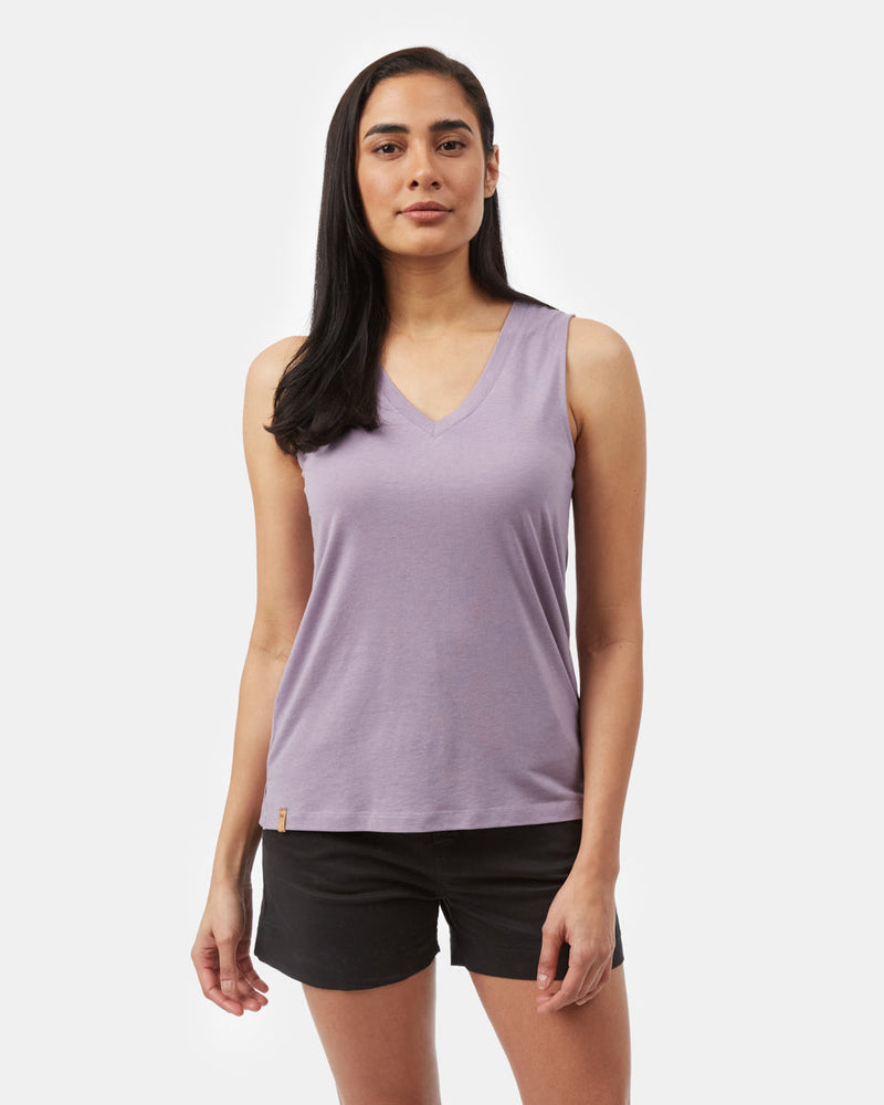 TreeBlend V-Neck Tank-2