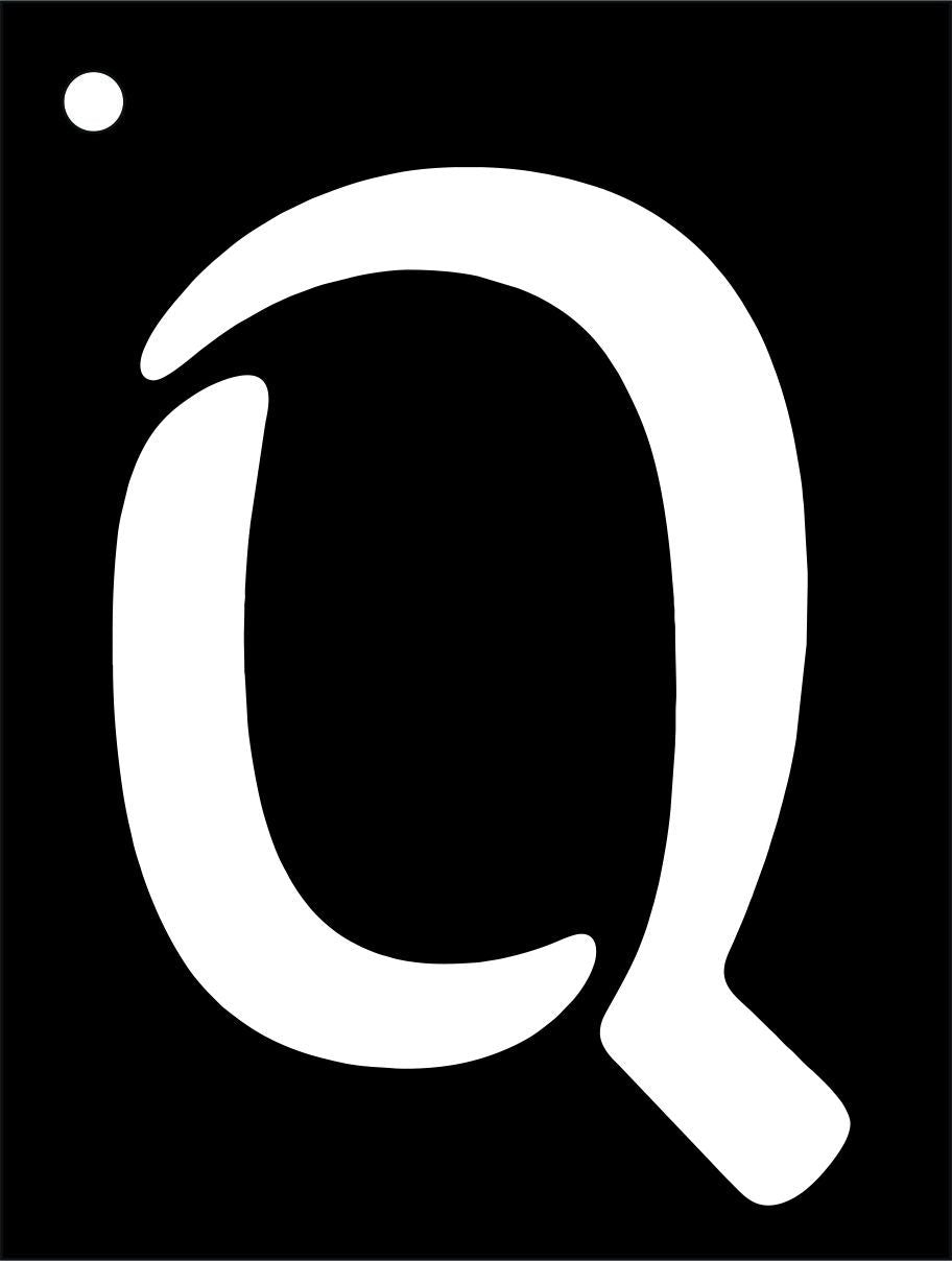 Mini Stencil Upper Case Letter-30