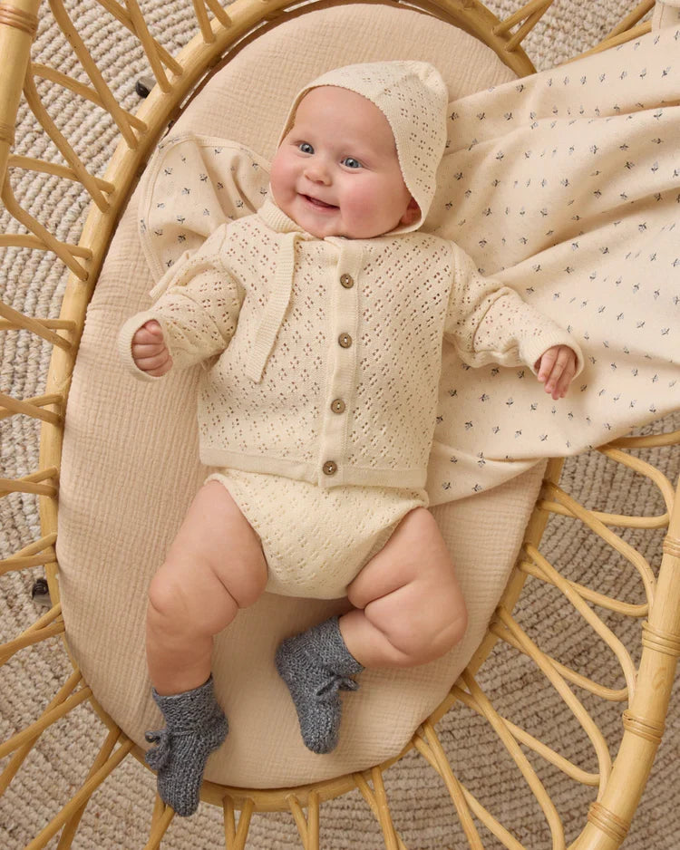 Knit Booties | Ocean | Quincy Mae-2