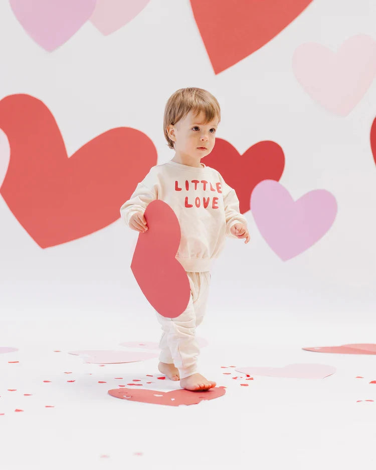 Relaxed Fleece Sweatshirt | Quincy Mae | Little Love-2