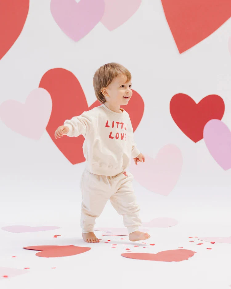 Relaxed Fleece Sweatpant | Quincy Mae | Cupid-2